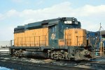 C&NW 811, GP30, ex-Erie Croxton engine terminal, Secaucus, New Jersey. February 12, 1977. 